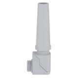 WAZU-WKS - Angle cable gland with spiral bend protection