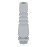 SKINTOP-KS (Metrisch) - Cable gland plastic with bending protection spiral and metric connecting thread