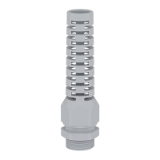 SYNTEC-KS - Cable gland plastic with bending protection spiral, PG, NPT and metric connecting thread